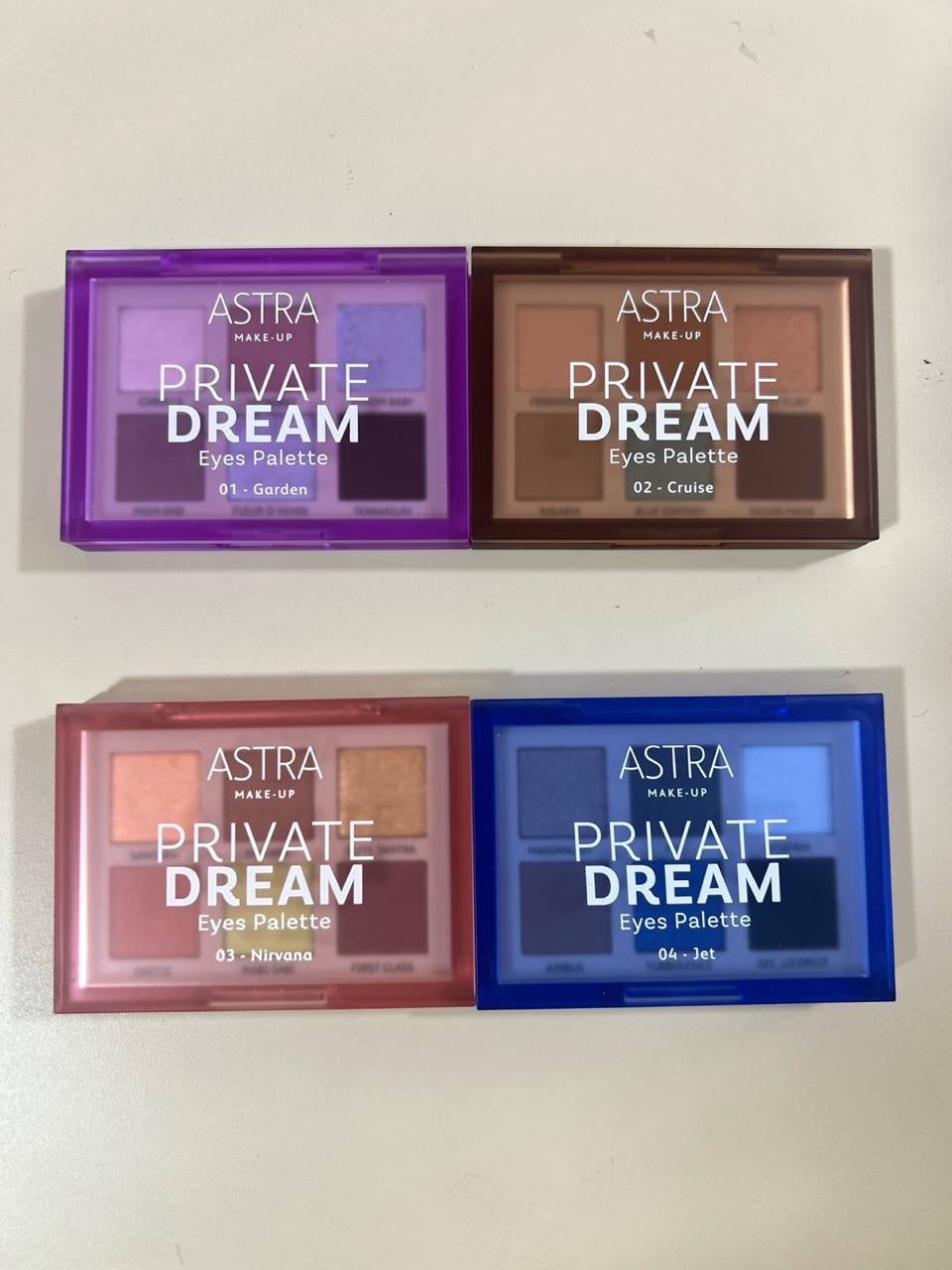 Palette ombretti Astra